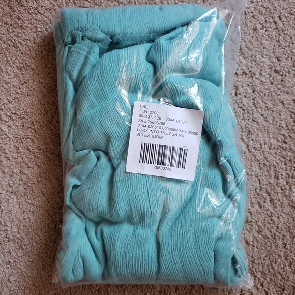 Free People NWT RARE Look Into The Sun Maxi Dress Endless Summer - Picture 5 of 5